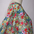 100% Japanese Cotton – Pale Turquoise Green Floral *Exclusive